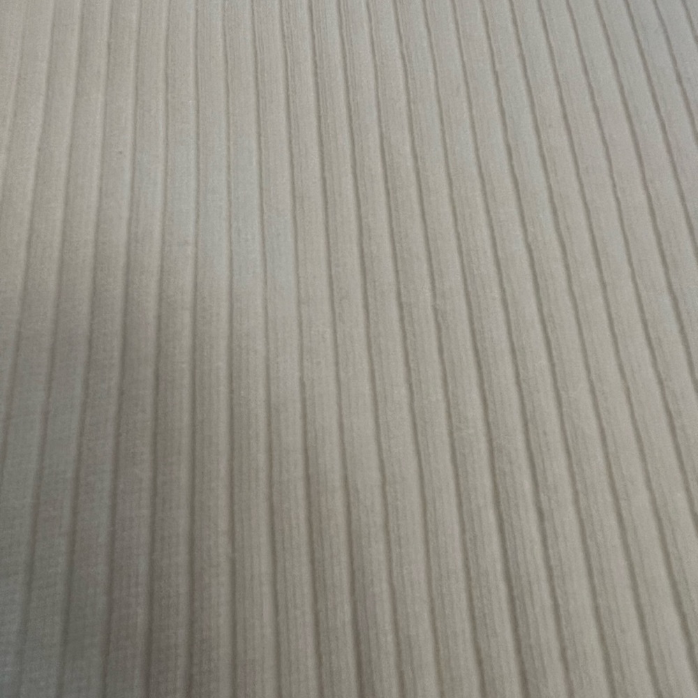 Zara ribbed pants leggings NWT cream w/ beige stripe down outseams 13/14 junior - Picture 3 of 12